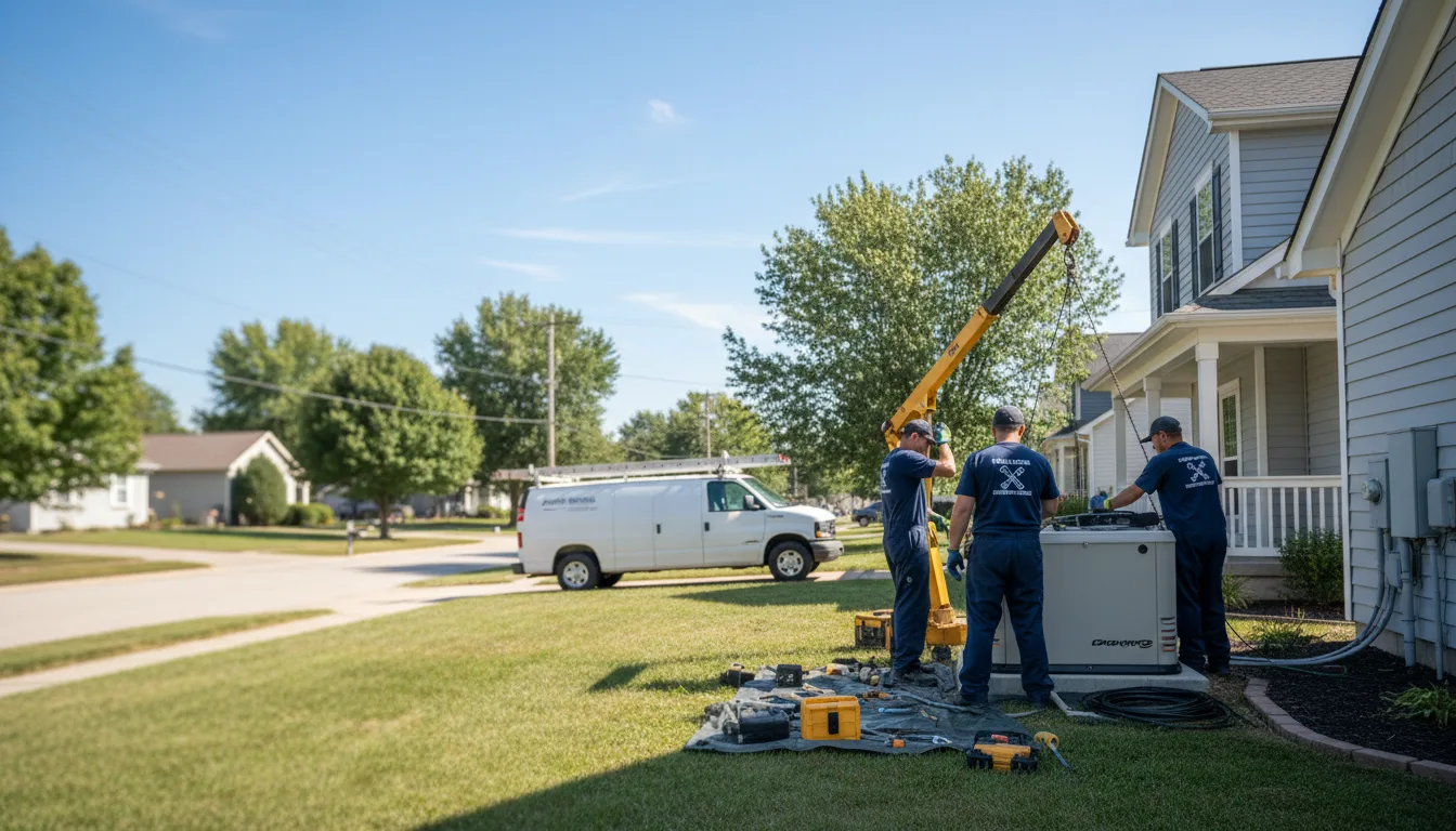 Generator Installation in Saint Libory, NE near me